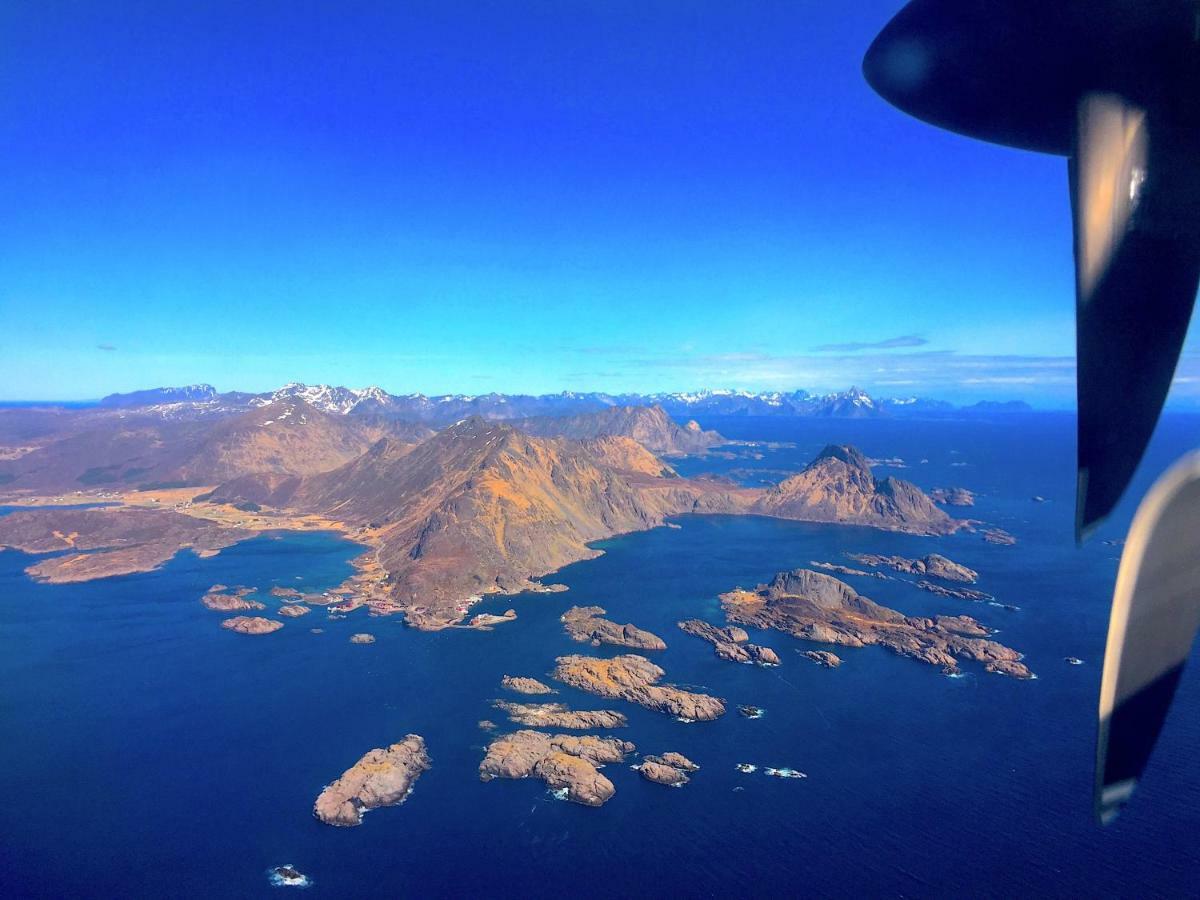 Midnight Sun View Lofoten Leknes Exteriér fotografie