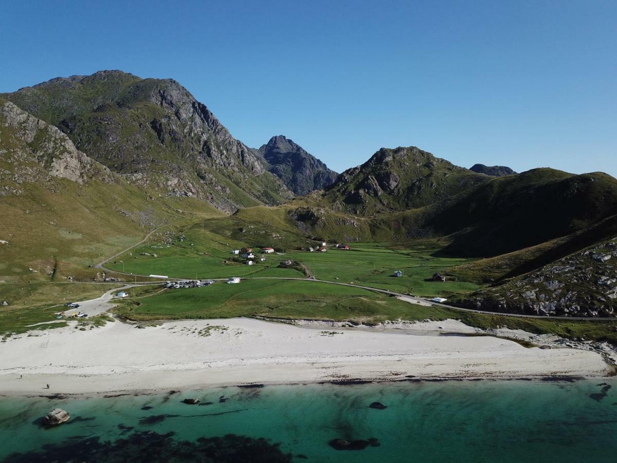 Midnight Sun View Lofoten Leknes Exteriér fotografie