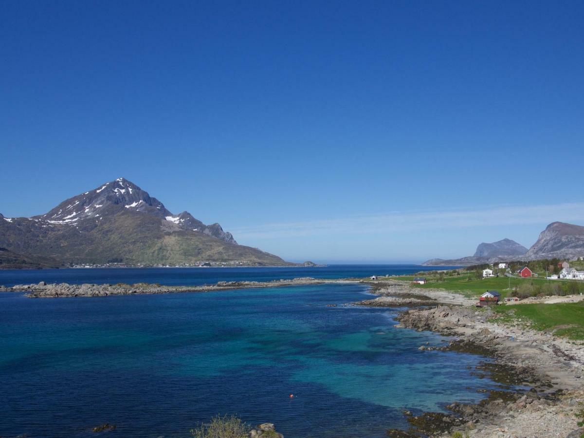 Midnight Sun View Lofoten Leknes Exteriér fotografie