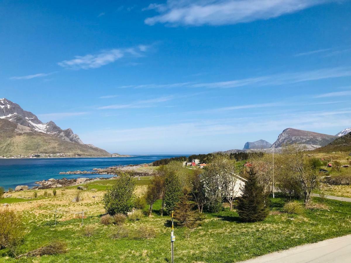 Midnight Sun View Lofoten Leknes Exteriér fotografie